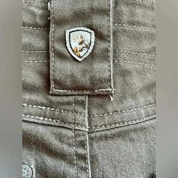 Kuhl Klaudette Pants Straight Sage Brown Size 8 Short - Picture 10 of 15